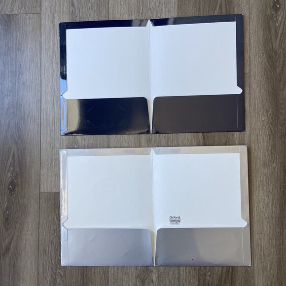 University of Chicago 2 Pocket Folders Lot 9 Maroon Grey Blue Seal - Picture 9 of 16